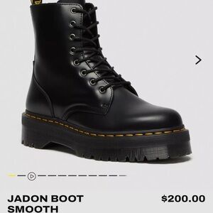 Dr. Martens Black Jadon Boots